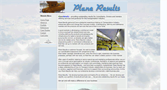 Desktop Screenshot of planeresults.com
